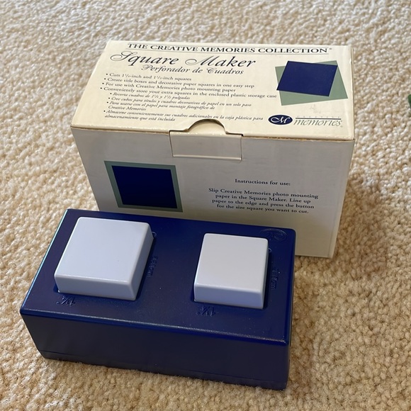 Creative Memories Circle cutting system, Square maker, lot - Picture 5 of 7